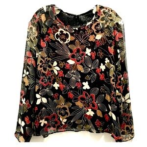 John Roberts Women’s Floral Blouse